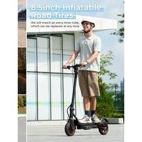 iScooter W7 - Electric Scooter - 650W Powerful Motor - 42V 10.5Ah Battery - Adult Folding Electric Scooter - 10" Off-Road Tires