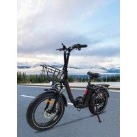BAOLUJIE DZ-2030 - Electric Bike with 500W Motor, 48V 13Ah Battery - Folding Electric Bike - 20" x 4.0" Fat Tire Electric Bike