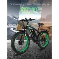 BAOLUJIE DP-2602 - Electric Bike - 2000W Dual Motor 26" Adult Mountain Bike - 48V 20Ah Battery Off-Road E-Bike