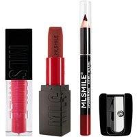 Lip Liner, Lipstick & Lip Gloss Set- 6 Colours!