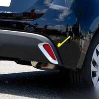 For Toyota Yaris 2020 2021 2022 2023 2024 2025 Chrome Rear Bumper Reflector Surrounds Fog Light Lamp