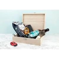 Personalised Wooden Fill-Your-Own New Dad Survival Box!