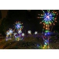 Solar Led Copper Wire Firework Lights - 3 Colours!