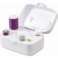 Simplicity Sidewinder Portable Bobbin Winder, Cotton, White