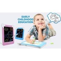 Kids Glow In The Dark Magic Lcd Writing Tablet In 2 Colours - Blue