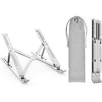 Ventilated Aluminium Laptop Stand For Up To 15-6-Inch Devices