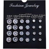 12 Pairs Of Minimalist And Stylish Stud Earrings