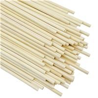 ZHONYEE pcs Bamboo Wooden Dowel Rods for Woodcraft, 100 (6mm x 50cm)
