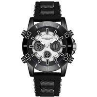 Quartz Chronograph Mens Branded Watch Speedster Black Anthony James