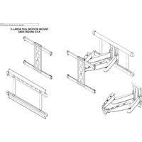 £SANUS VXF730 Premium TV Wall Mount Advanced Full Motion+ for 46” to 95” LED TVs