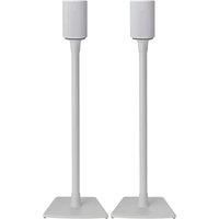 Pair of SANUS WSSE12 Fixed Height Speaker Stands Sonos Era 100 Black / White