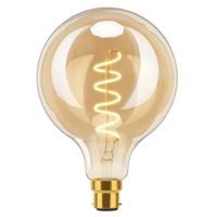 TopLeder Dimmable Vintage E27 6W 60W, 450LM White 2500K, G95 Glass, 2