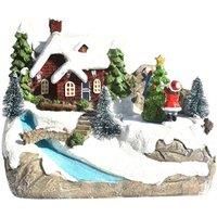 Banberry Designs Angel with Star LED Red Glass