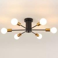 6 - Light Dimmable Sputnik Sphere Chandelier