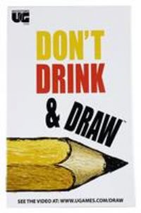 University Games 1383 Don/'t Drink and Draw