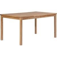 Garden Table 150x90x77 cm Solid Teak Wood