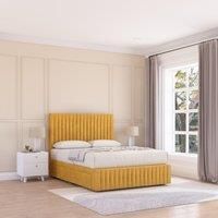 Madison Plush Velvet Memory Foam Bed Set With 4 Drawers, Mattress & Headboard