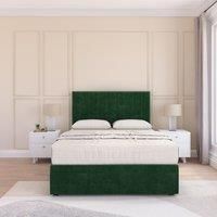 Kansas Plush Bed Set With No Drawers Mattress & 26" Headboard