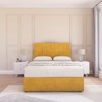 Kansas Plush Bed Set With No Drawers Mattress & 26" Headboard