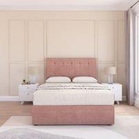 Highbury Plush Bed Set With No Drawers Mattress & 26" Headboard