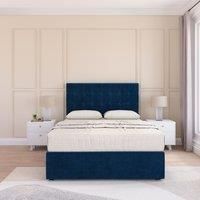 Alabama Plush Bed Set With No Drawers Mattress & 26" Headboard