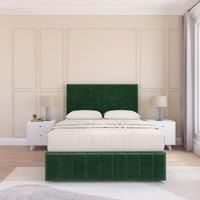 California Divan Bed Set With 2 drawers Footend - Plush Velvet