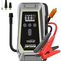 GKFLY 3000A Car Jump Starter Power Bank Portable 150PSI Air Pump Car Battery Emergency Boosters 12V Starting Device Car Starter