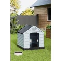 Outdoor Waterproof Dog House with Air Vents and Door