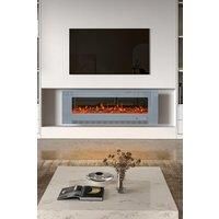 50inch Wall Mounted Electric Fireplace Grey