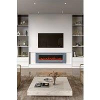 50inch Wall Mounted Electric Fireplace Grey