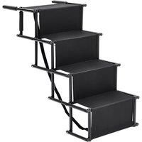 Lightweight Folding Pet Staircase Telescopic Ladder Pet Step with 4 Steps