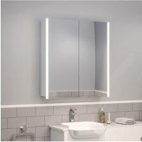 Wall Mount LED Bathroom Mirror Cabinet with Defogger, Shaver Socket