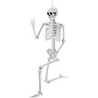 Large Poseable Skeleton Props for Halloween Party Decoration