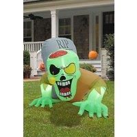 Halloween Zombie Tombstone Inflatable with Lights 150cm