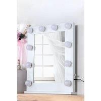 Hollywood LED Adjustable Light With Light Makeup Mirror