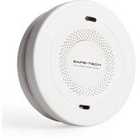 2 in 1 Smoke & Carbon Monoxide Alarm, Combination Smoke Detector with Flash£ 10 Year Tamper-Proof Battery