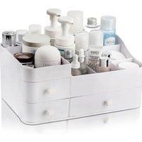 Makeup Desktop Organizer Cosmetic Storage Gift Set with 3 Drawers
