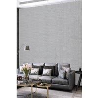 Grey Linen Textured PVC Self-adhesive Wallpaper