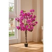 Artificial Bougainvillea Blossom Tree in Pot for Decoration