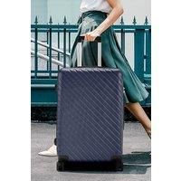 Lightweight Hardside Travel Suitcase with Spinner Wheels, 28" Blue