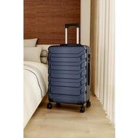 Rolling Hardshell Luggage Travel Suitcase, 28" Blue