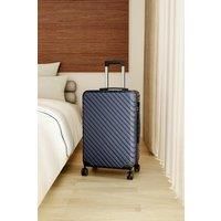 Lightweight Hardside Travel Suitcase with Spinner Wheels, 20" Blue