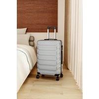 Rolling Hardshell Luggage Travel Suitcase, 20" Grey