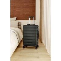 Hardshell Rolling Luggage Trolley Travel Case, 20" Black
