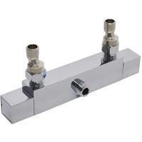 Thermostatic Bath Shower Mixer Temperature Control Valve,Cuboid