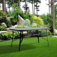Durable and Chic Tempered Glass Outdoor Table Garden Coffee Table