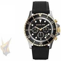 Michael Kors Mk8366 Black Dial Silicone Strap Men'S Watch