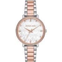 Michael Kors Women'S Pyper Watch W/ White Dial, 2 Yr Warranty