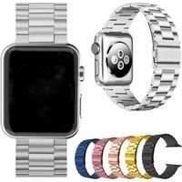 Stainless Steel Chain Apple Watch Band - Size & Colour Options - Silver