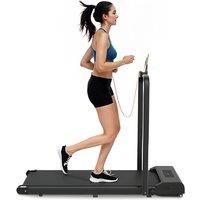 Shock-Absorbing Electric Treadmill - Pink Or Grey